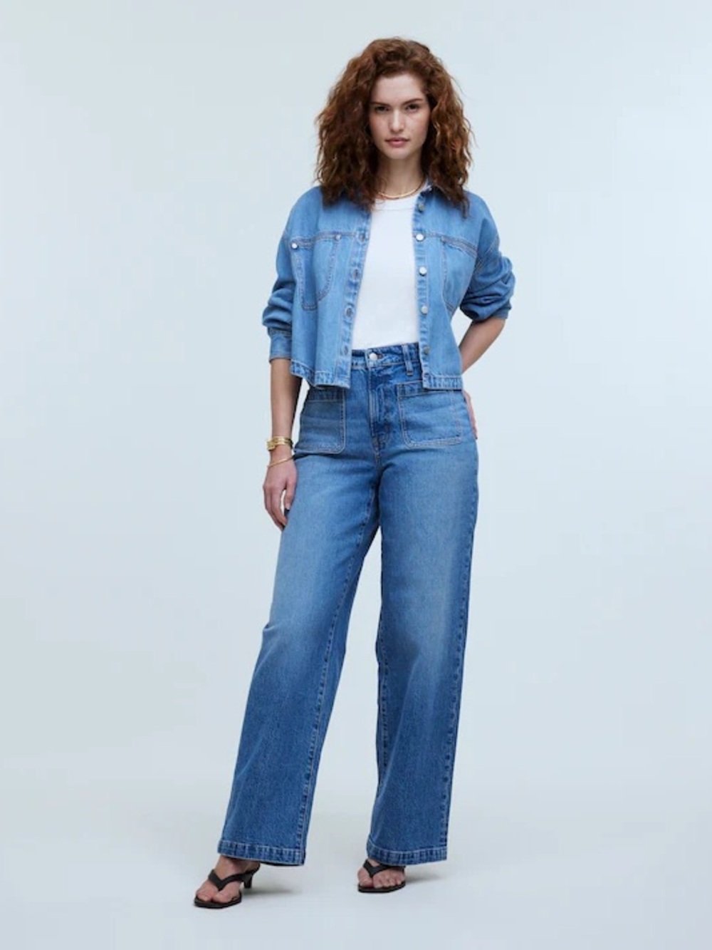 Madewell Emmett Jeans  Lakecourt Wash 28T